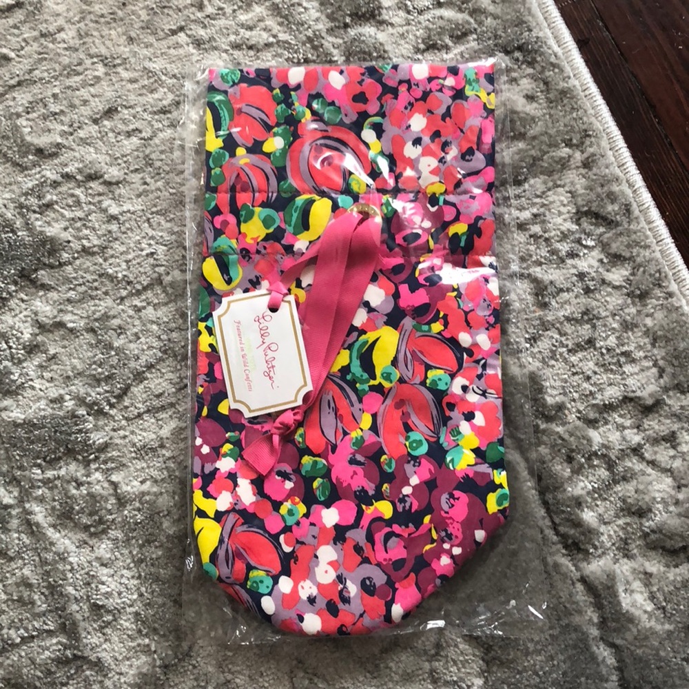 NWT! Lilly Pulitzer wine tote